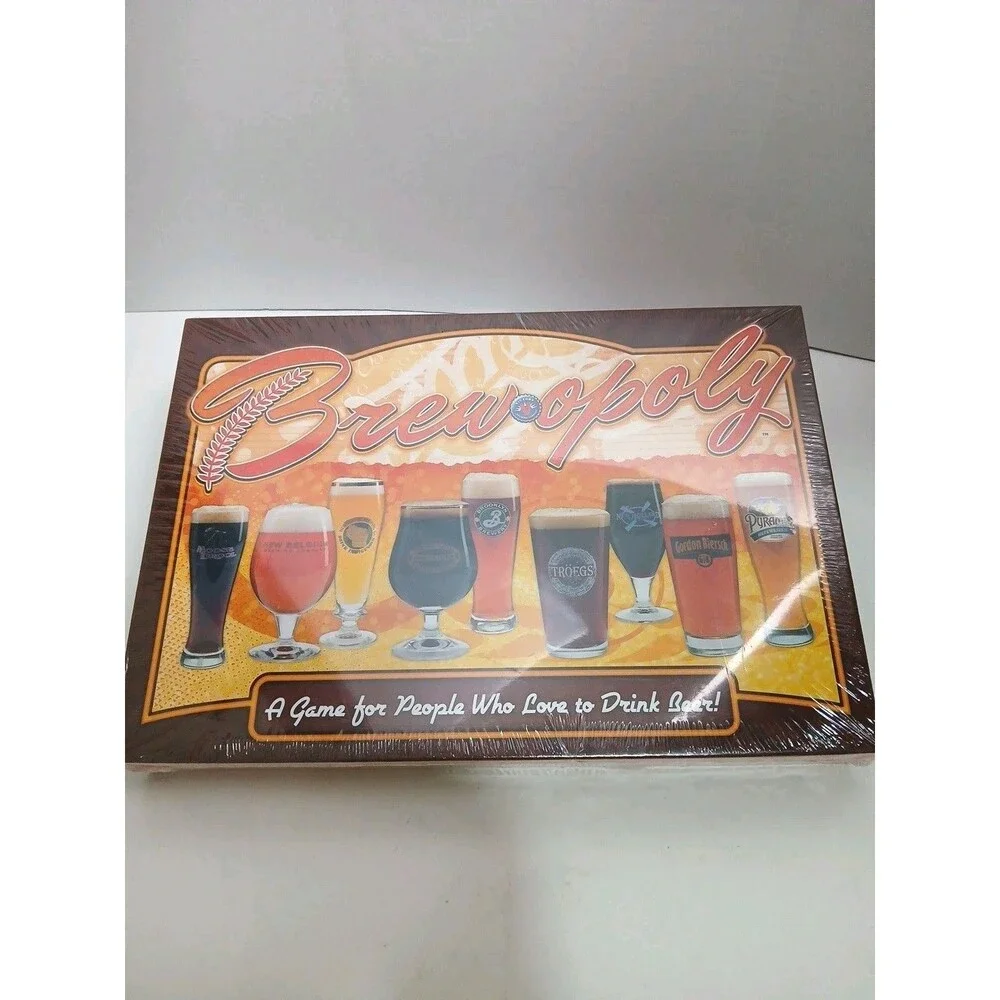 Brewopoly Beer Board Game Factory Sealed Late For The Sky Brewery Craft Beer